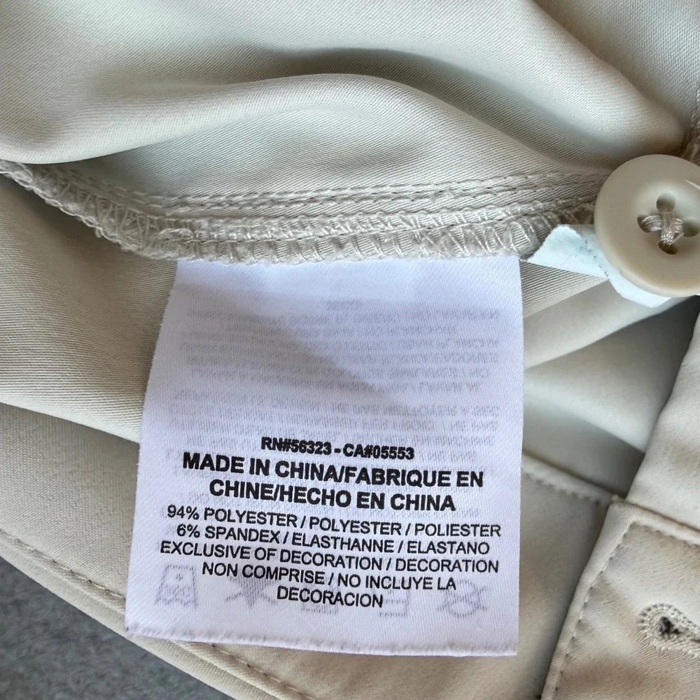 Nike Golf Dri-FIT Skort Womens Size 4 Beige Tan Athletic Skirt